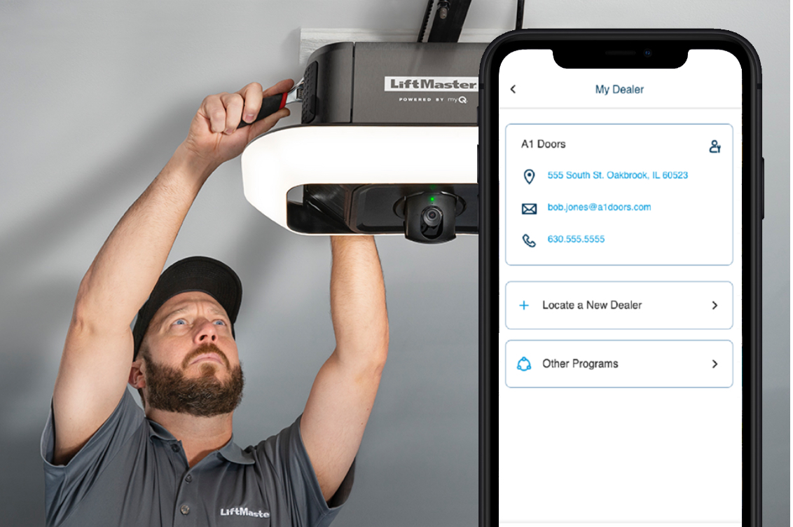 LiftMaster Next-Gen Model 84501 | Door Doctor image customer service 2 liftmaster