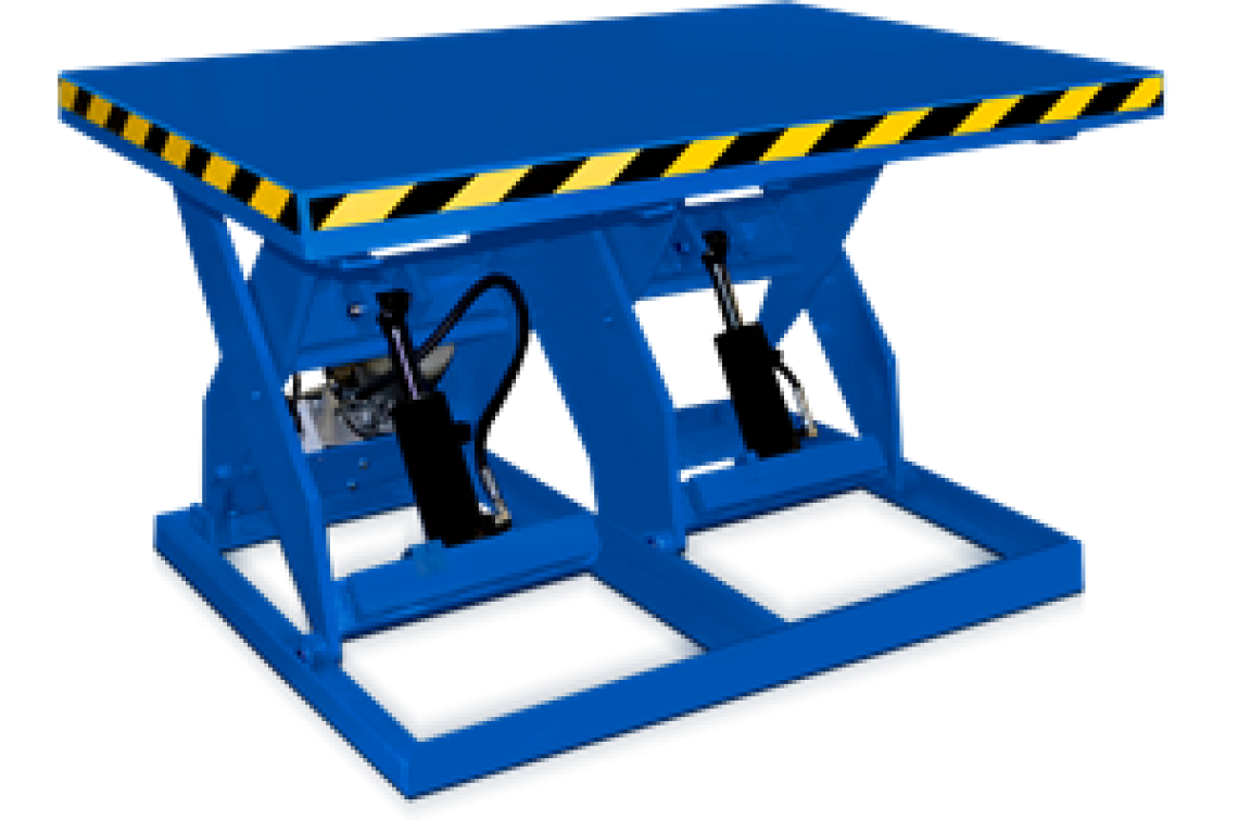 Double Wide Scissors Lift Table