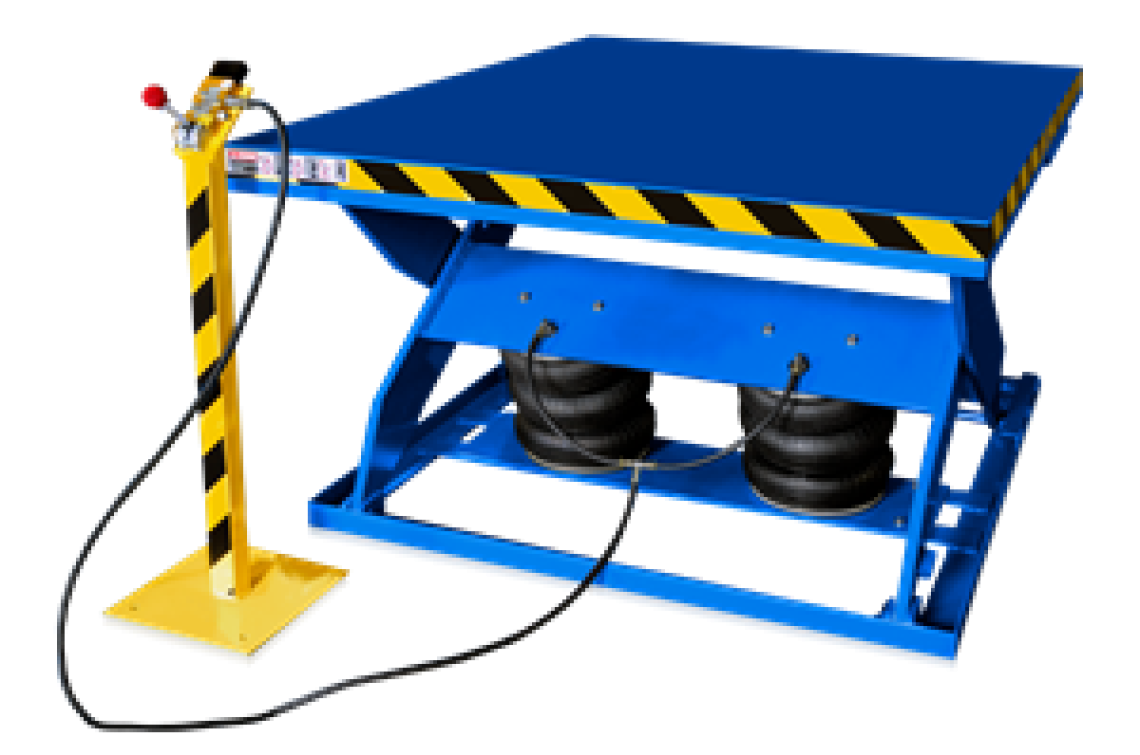 Heavy-duty Pneumatic Scissors Lift Table