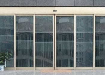 Automatic sliding door - Telescopic opening